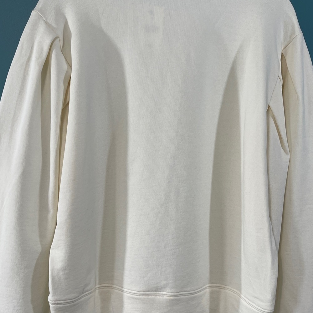 Terez Sugar Swizzle Rainbow Sweatshirt Off White Size L - Picture 7 of 9